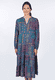 Kleid Sannab oriental - indigo