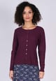 Strickjacke Delphine - lilac