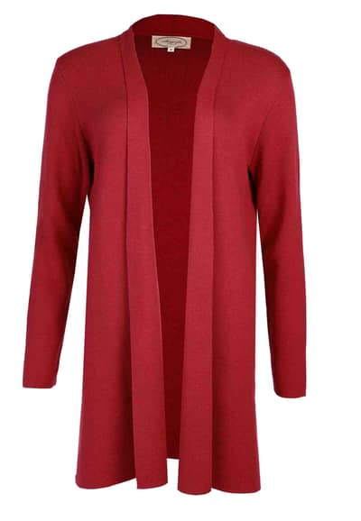 Strickjacke Tschima - dark grape