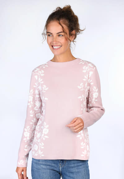 Strickpullover Dorit porcelain - rose