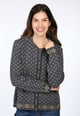 Strickjacke Katleena  - ebony