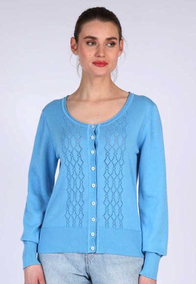 Strickjacke Manon - riviera
