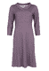 Kleid Cocolie geo flower - plum