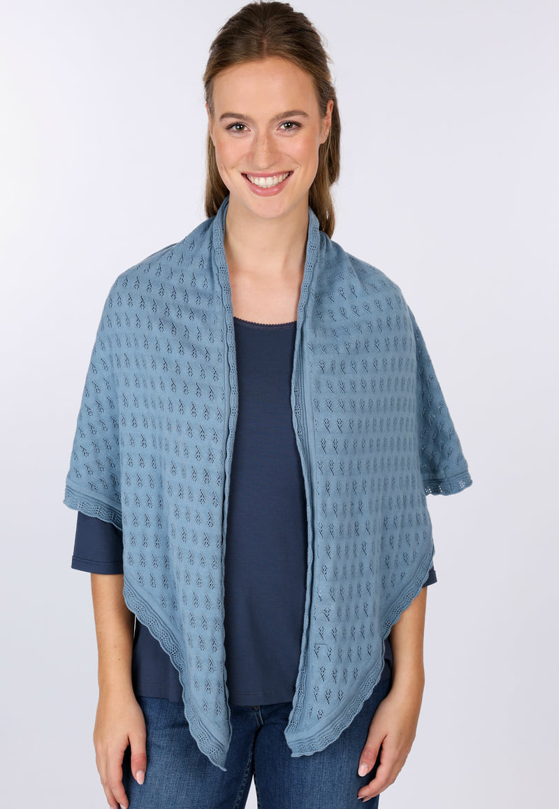 Dreieckstuch Lisa  - blue shadow