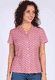 Bluse Celestina spring feather - magenta