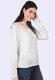 Strickjacke Mary  - ivory