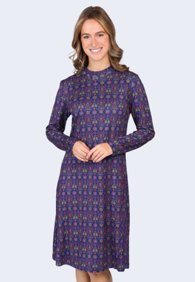 Kleid Ova  - indigo