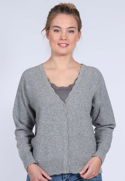 Strickjacke Jorid - grey