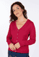Strickjacke Amily  - cerise