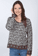 Strickpullover Annegret  - ebony