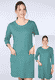 Wendekleid Tola Bow  - bottle green