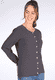 Strickjacke Natascha - ebony