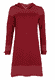 Strickkleid Helle Norge - wine