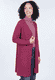 Strickjacke Solene  - red wine