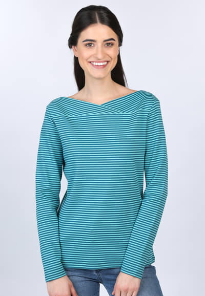 Langarmshirt Kajsa  - lake