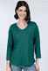 3/4-Arm-Shirt Betzili  - bottle green