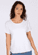 T-Shirt Betzi linen  - white