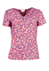 T-Shirt Alida millefleurs - flamingo