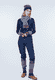 Strickmütze Hannah nordic - navy