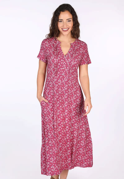 Kleid Fariam anemone  - cerise