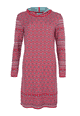 Strickkleid Benja circles - rubin