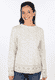 Strickpullover Dorit Nordic - dune