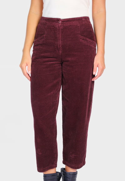 Cordhose Niencke - purple