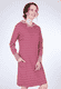Kleid Tiril stripe - purple