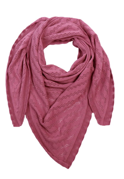 Dreieckstuch Lisa - rose wine