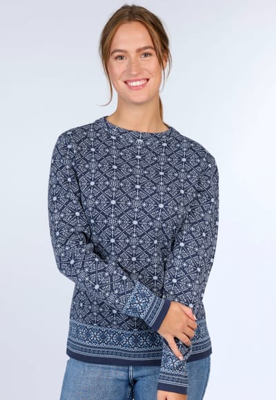 Strickpullover Dorit nordic - navy