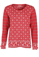 Strickpullover Maja Ferno - rubin