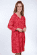 Kleid Marianna - rubin
