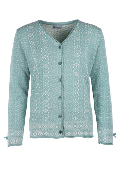 Strickjacke Christa Stockholm - blue pearl