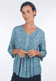 Bluse Irmeli - swedish blue
