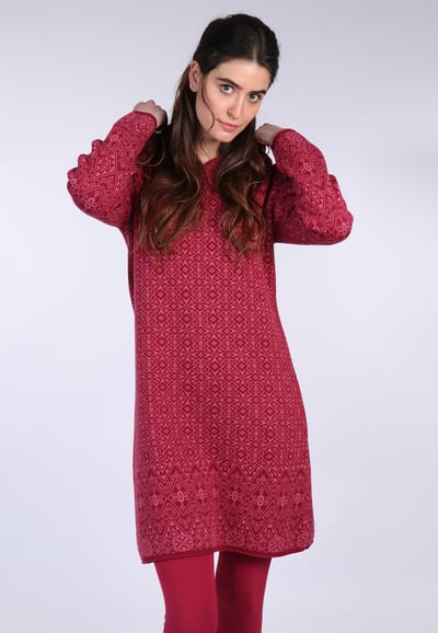 Strickkleid Astoria - wine