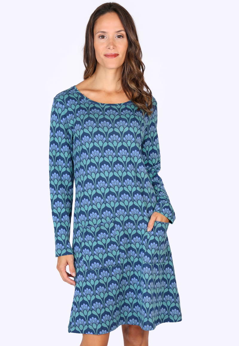 Kleid Kamiliana - indigo