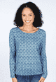 Langarmshirt Lindi  - sky