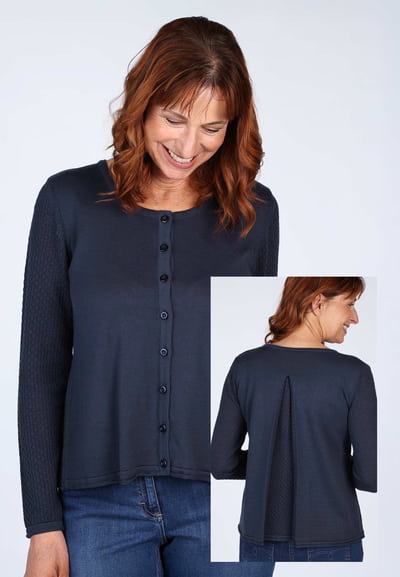 Strickjacke Kadira  - navy