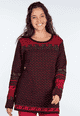 Strickpullover Lupina - dark grape