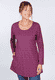 Tunika Aneta Ornament  - navy