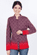Strickjacke Simmy  - plum