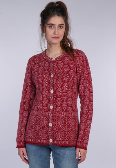 Strickjacke Skady - wine
