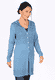 Strickmantel Brenda  - blue shadow