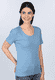 T-Shirt Maren - blue shadow