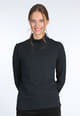 Rollkragenshirt Jessica - black