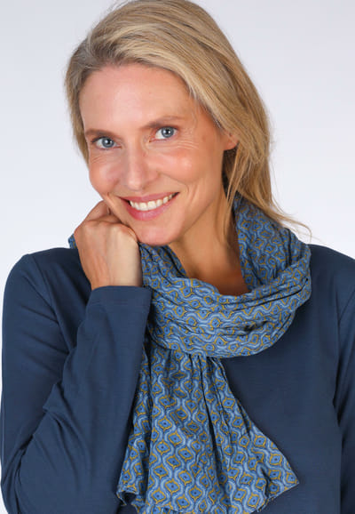Tuch Vienne - royal blue