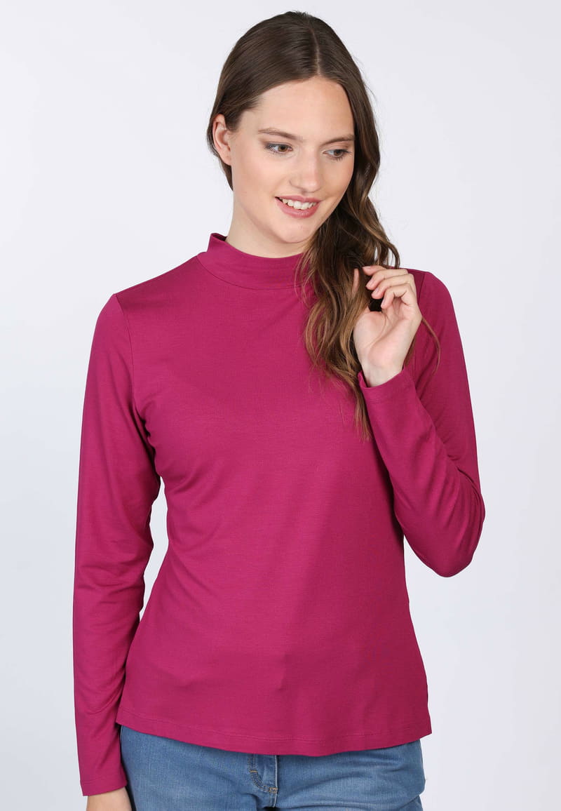 Langarmshirt Olenni - red wine