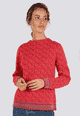 Strickpullover Dorit nordic - rubin