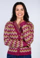 Strickjacke Toniette  - red wine