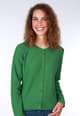 Strickjacke Hilda - basil